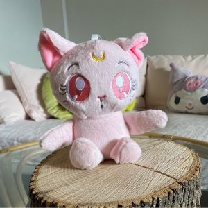 Sailor Moon Pastel Pink Luna plush
